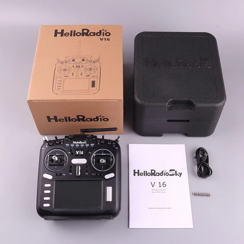 Drone Motion Rc - Nadajnik RC HelloRadio V16 MAX 6CH