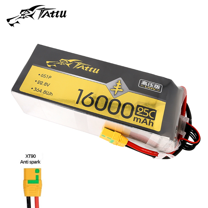 Drone Zll Rc - Ulepszona bateria LiPo TATTU 16000mAh 25C