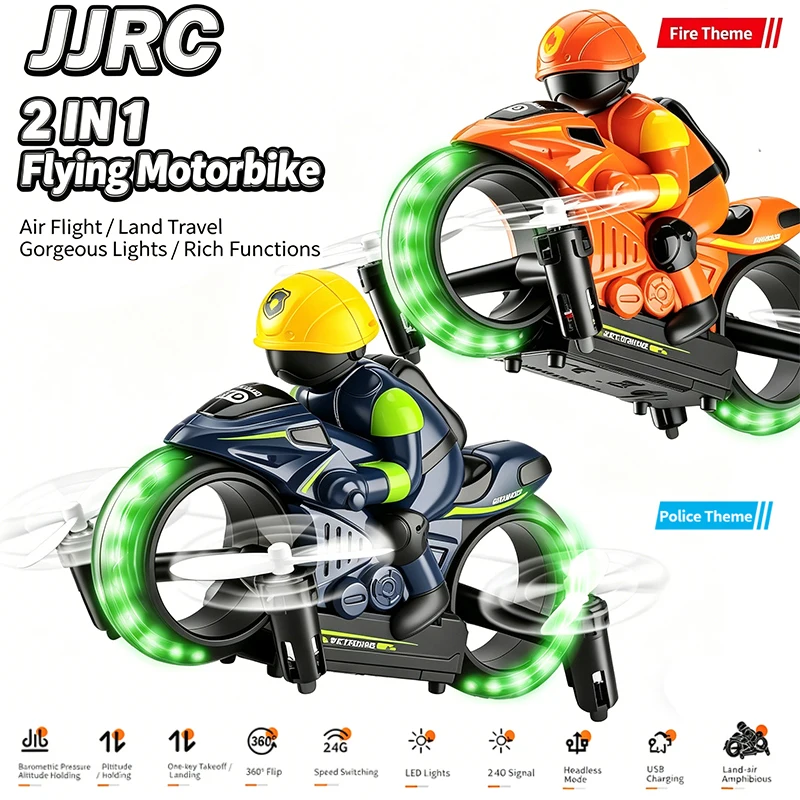 Rc Drone And Flying Car - Samochód RC 2w1 i dron RC,