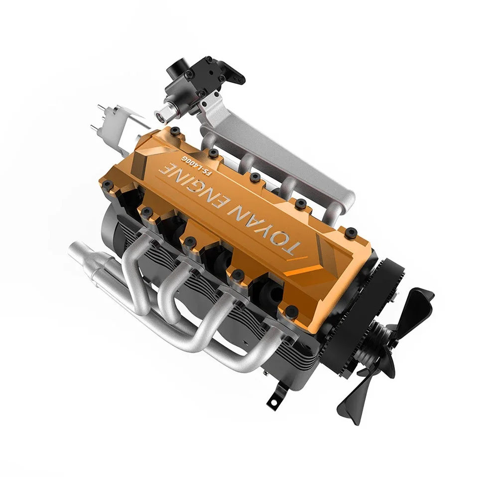 Rc Boat - 2025TOYAN FS-L400BGC 14cc Silnik benzynowy, czterocylindrowy,