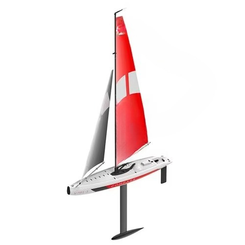 Rc Boat - Zdalnie Sterowana Łódka Żaglówka Bez Silnika