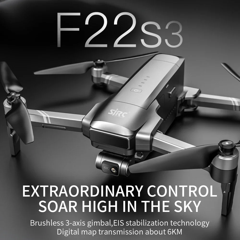 Dron SJRC F22 S3 PRO z kamerą  – Drone F22 Rc recenzja i cena