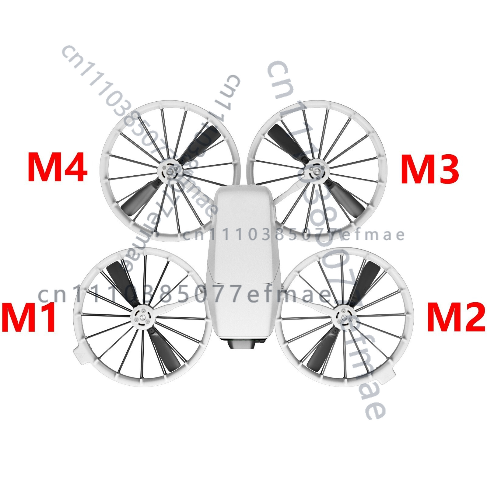 1 szt. Osłona dolnych śmigieł  – Drone Propeller Guards recenzja i cena