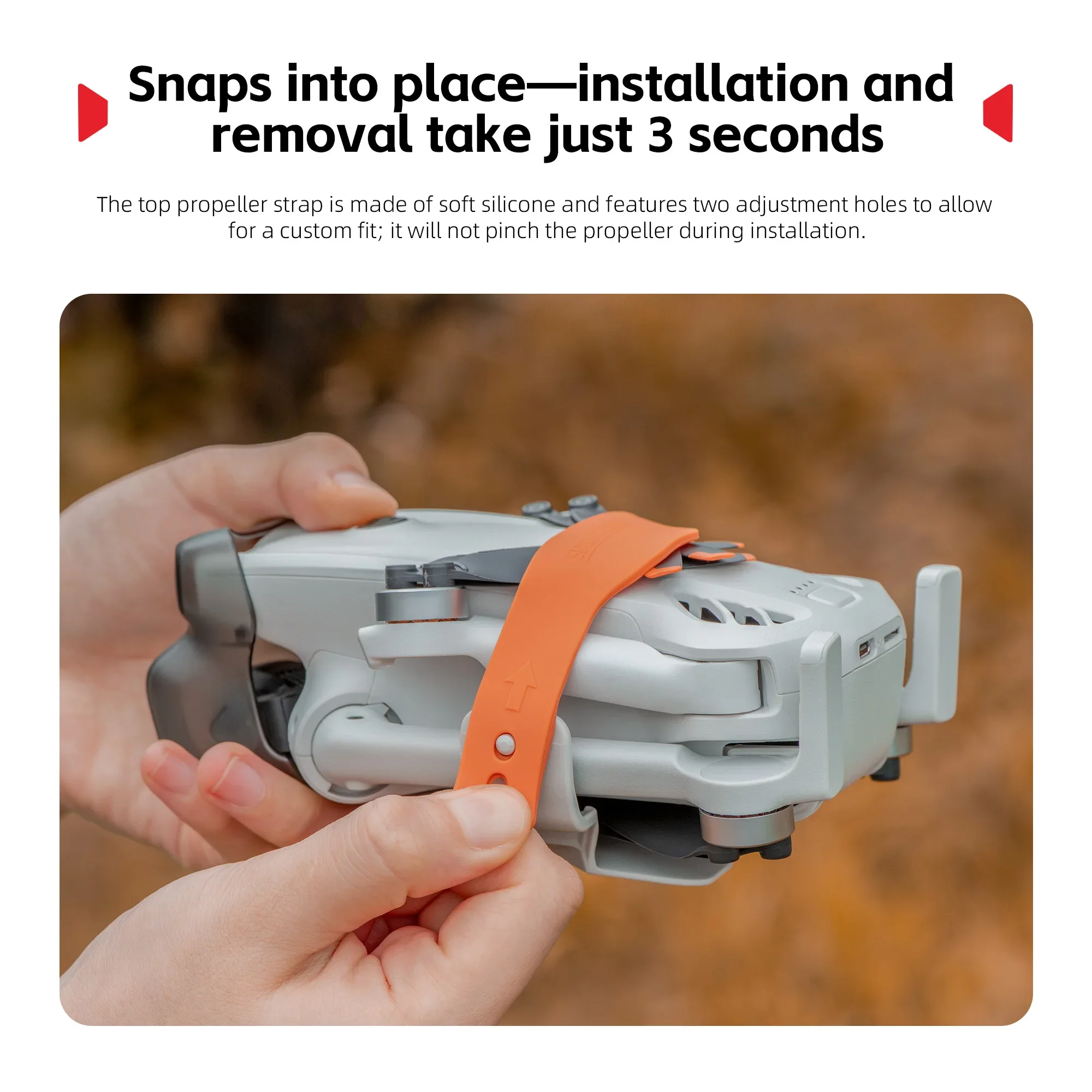 Stabilizator mocowania śmigieł – Drone Propeller Guards recenzja i cena
