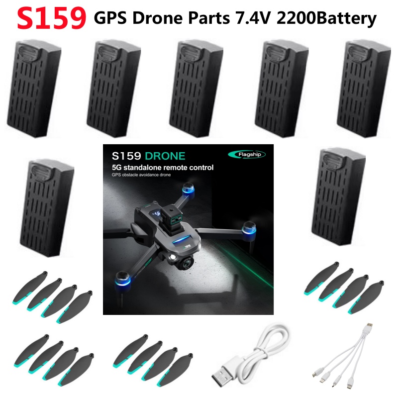 S159 GPS Unikanie przeszkód Pi – Drone Rc Gps S159 recenzja i cena