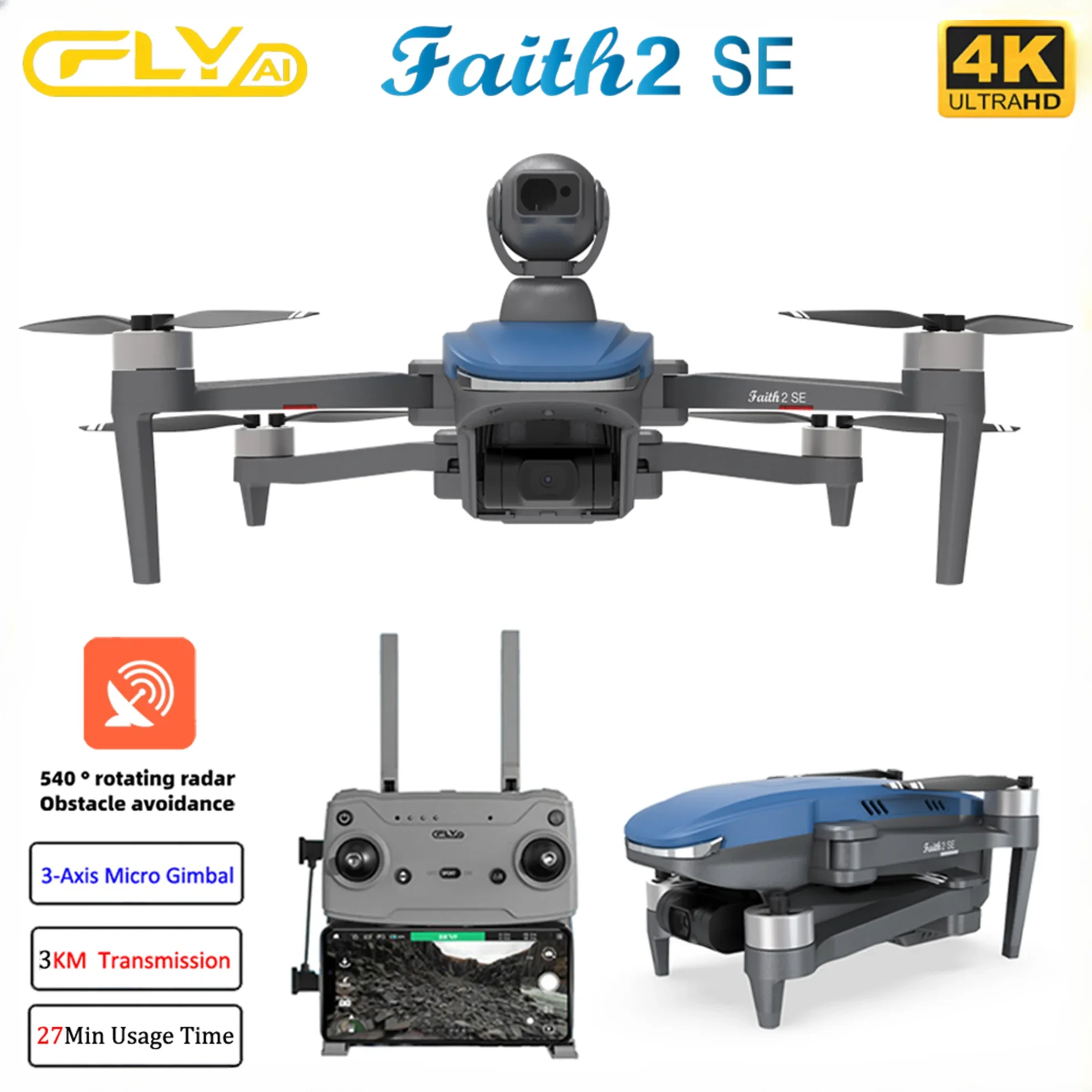 Faith 2 SE z 540 °   Profesjon – Drone F22 Rc recenzja i cena