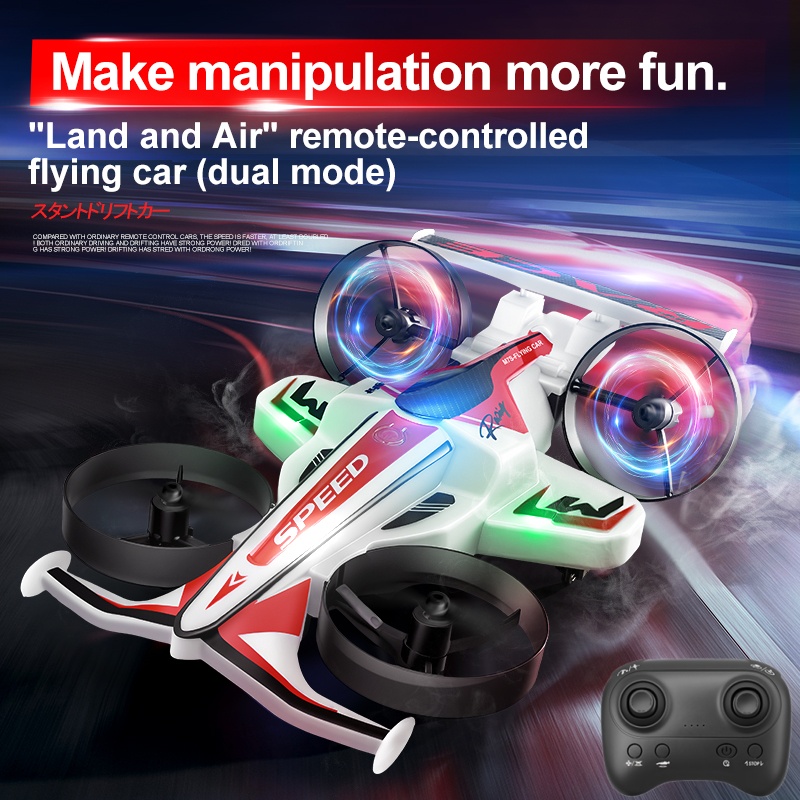 Samochód latający 2w1 z pilote – Rc Drone And Flying Car recenzja i cena