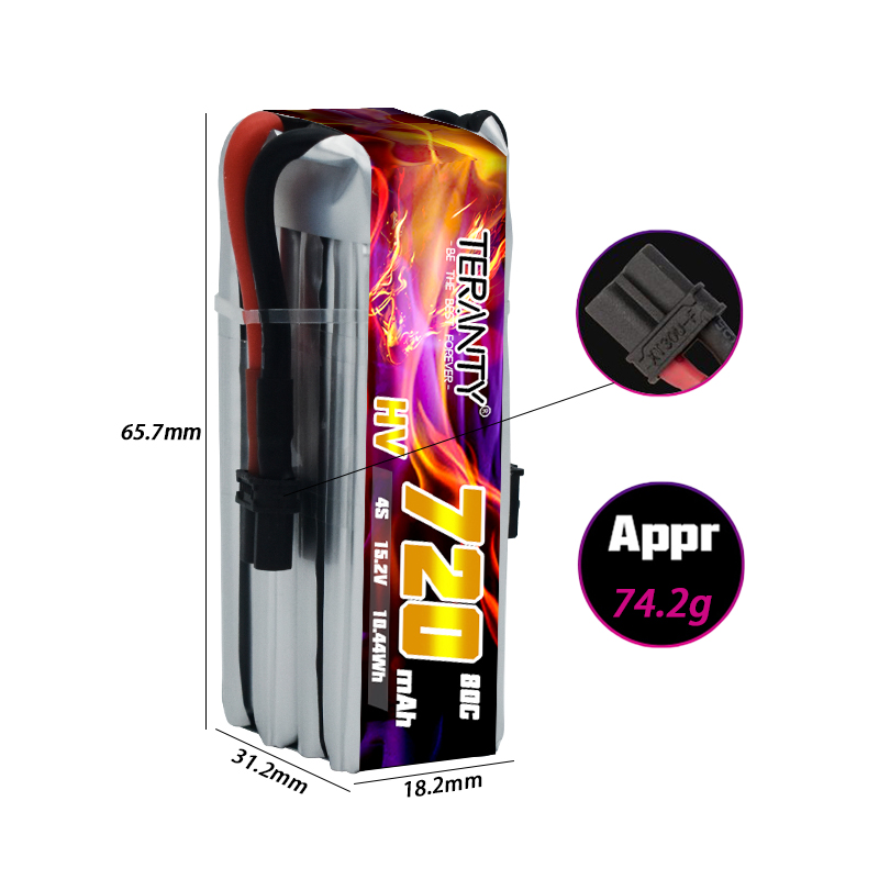 TERANTY 720mAh 4S 15.2V HV Bat – Drone Rc Kit recenzja i cena