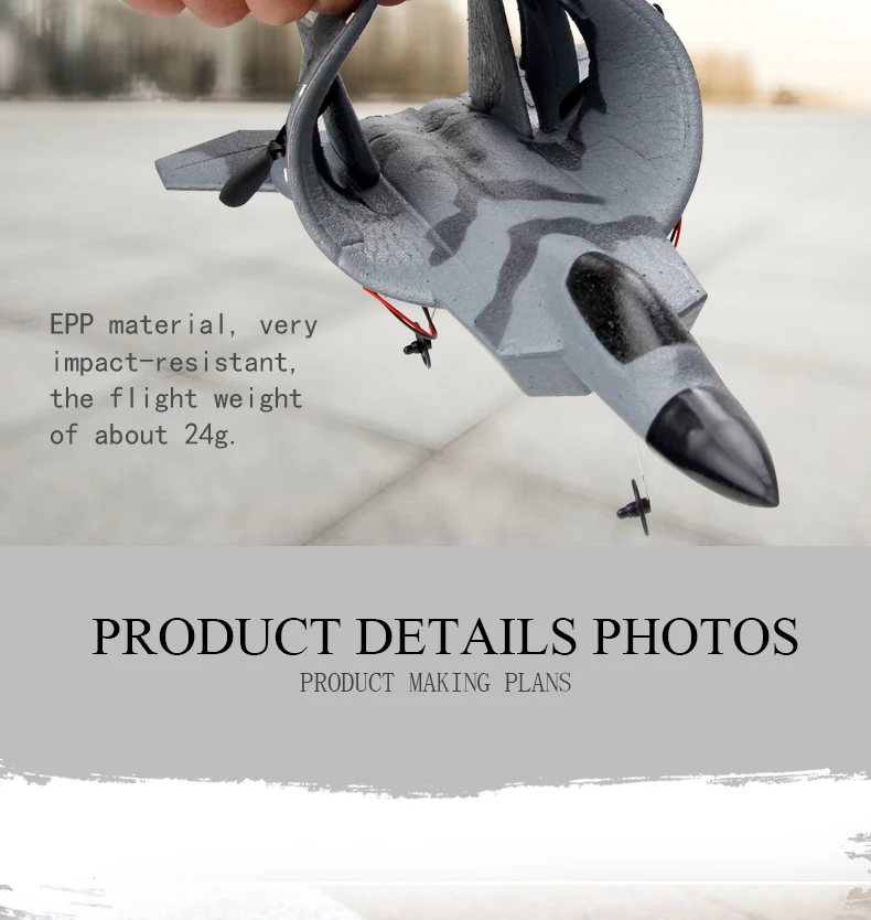Samolot RC z pianki F22 Fighte – Drone F22 Rc recenzja i cena