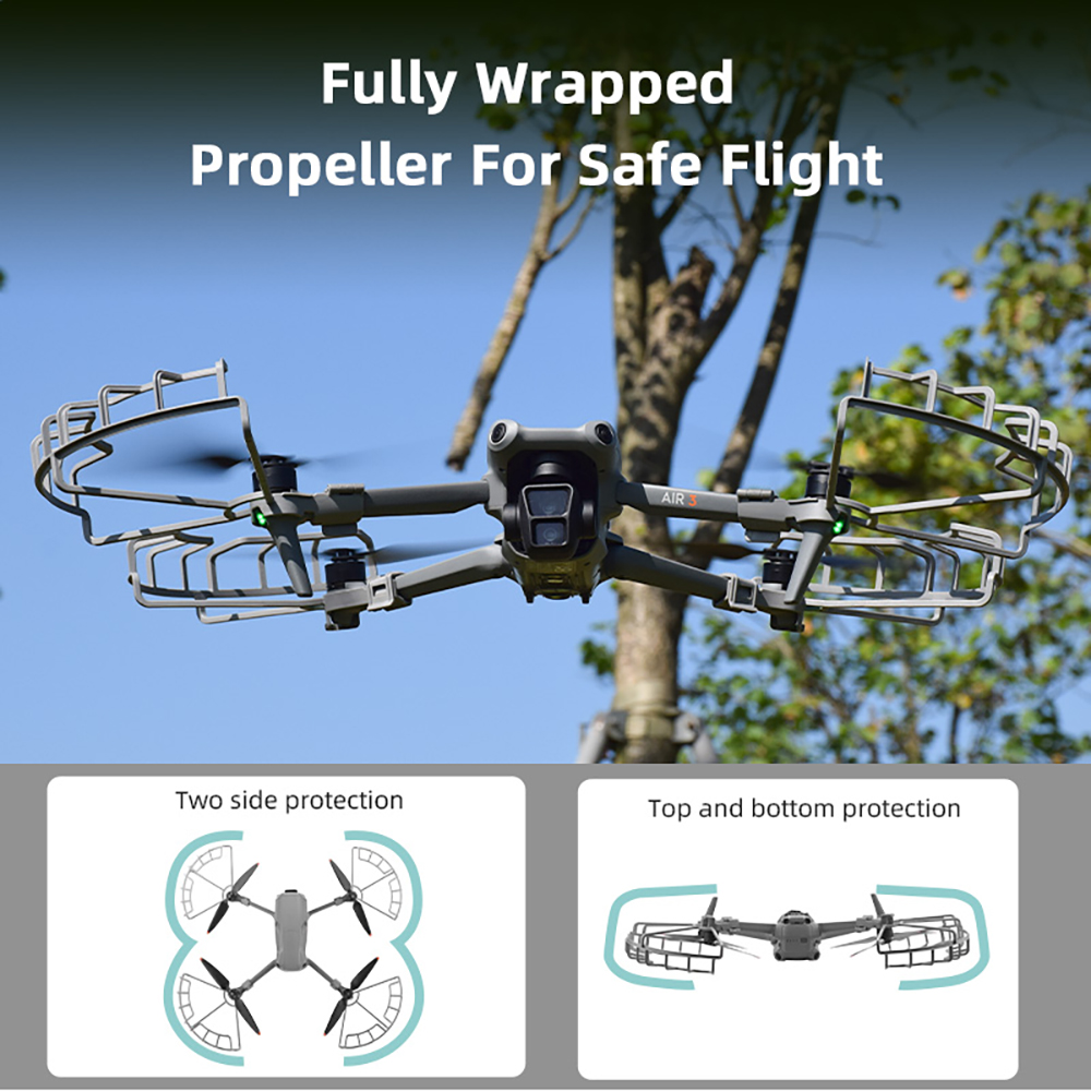 Osłona śmigieł do DJI Air 3S,  – Drone Propeller Guards recenzja i cena