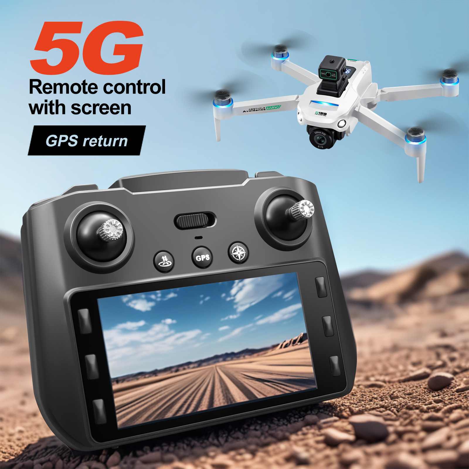 YLR/C S159 GPS 5G WiFi FPV z 5 – Drone Rc Gps S159 recenzja i cena