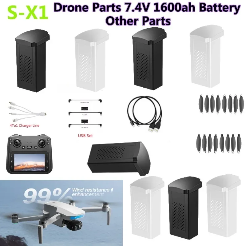 Bateria do drona GPS S-X1 MAX  – Lyzrc Drone recenzja i cena